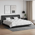 Piumone con cuscino 3 pcs Bianco Microfibra