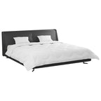 Piumone con cuscino 3 pcs Bianco Microfibra