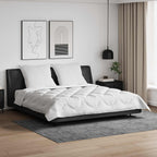 Piumone con cuscino 3 pcs Bianco Microfibra