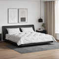 Piumone con cuscino 3 pcs Bianco Microfibra