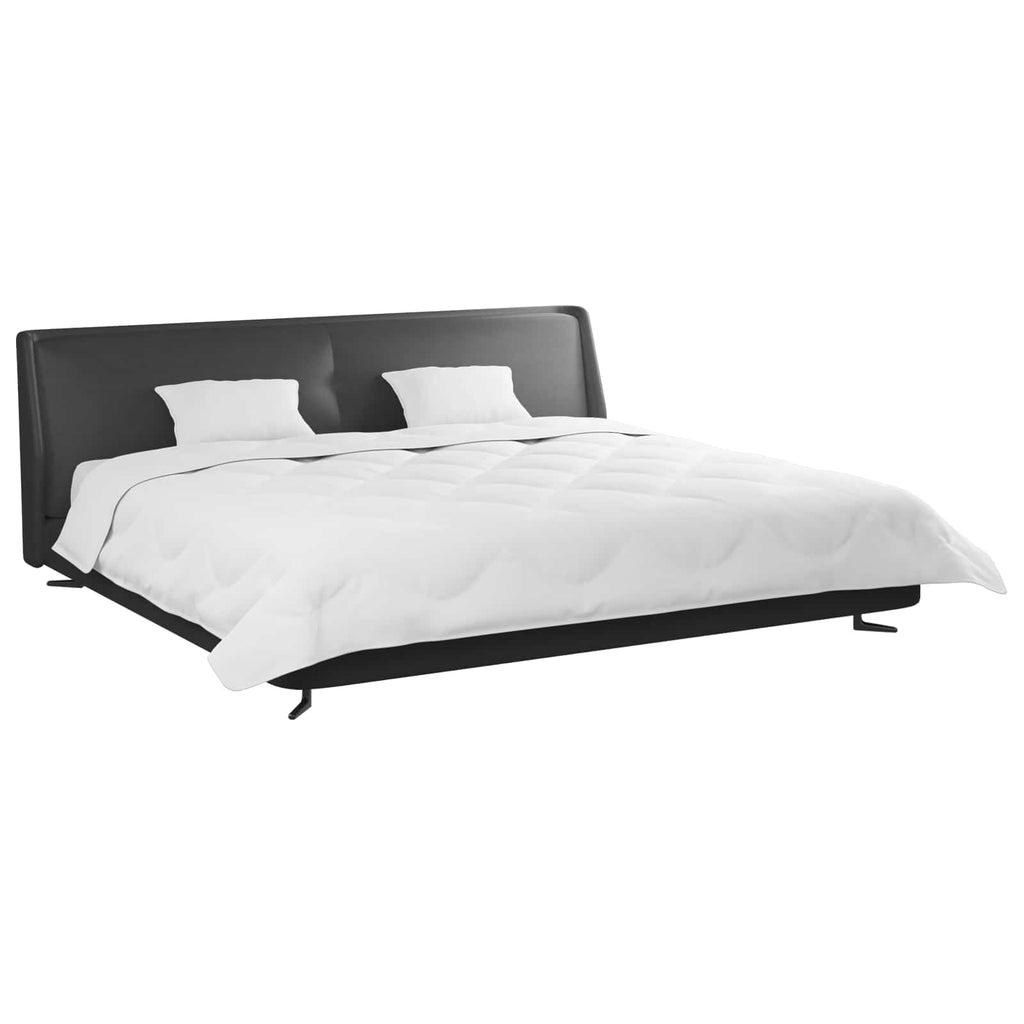 Duvet Invernale con cuscino 3 pcs Bianco Microfibra