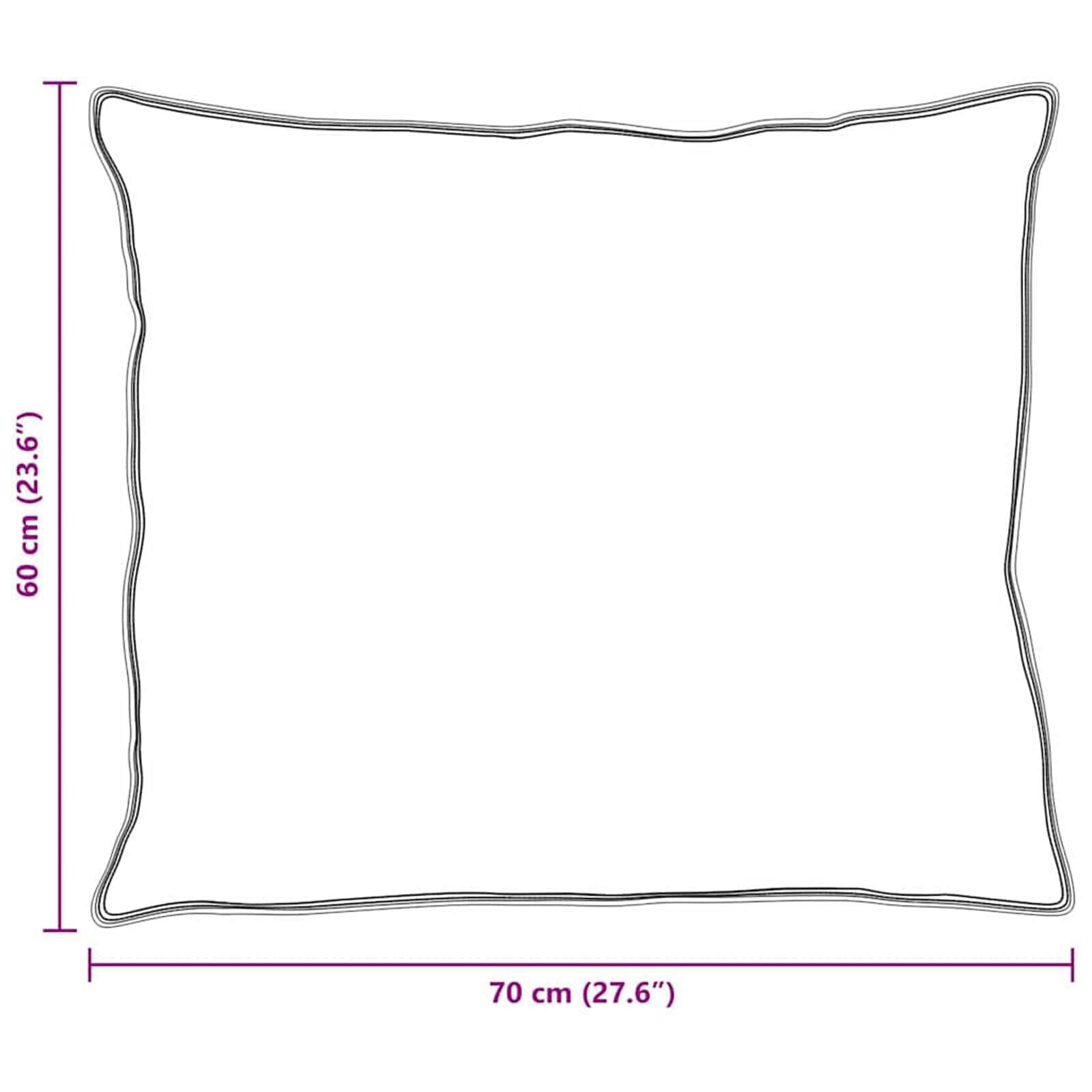 Duvet Invernale con cuscino 3 pcs Bianco Microfibra