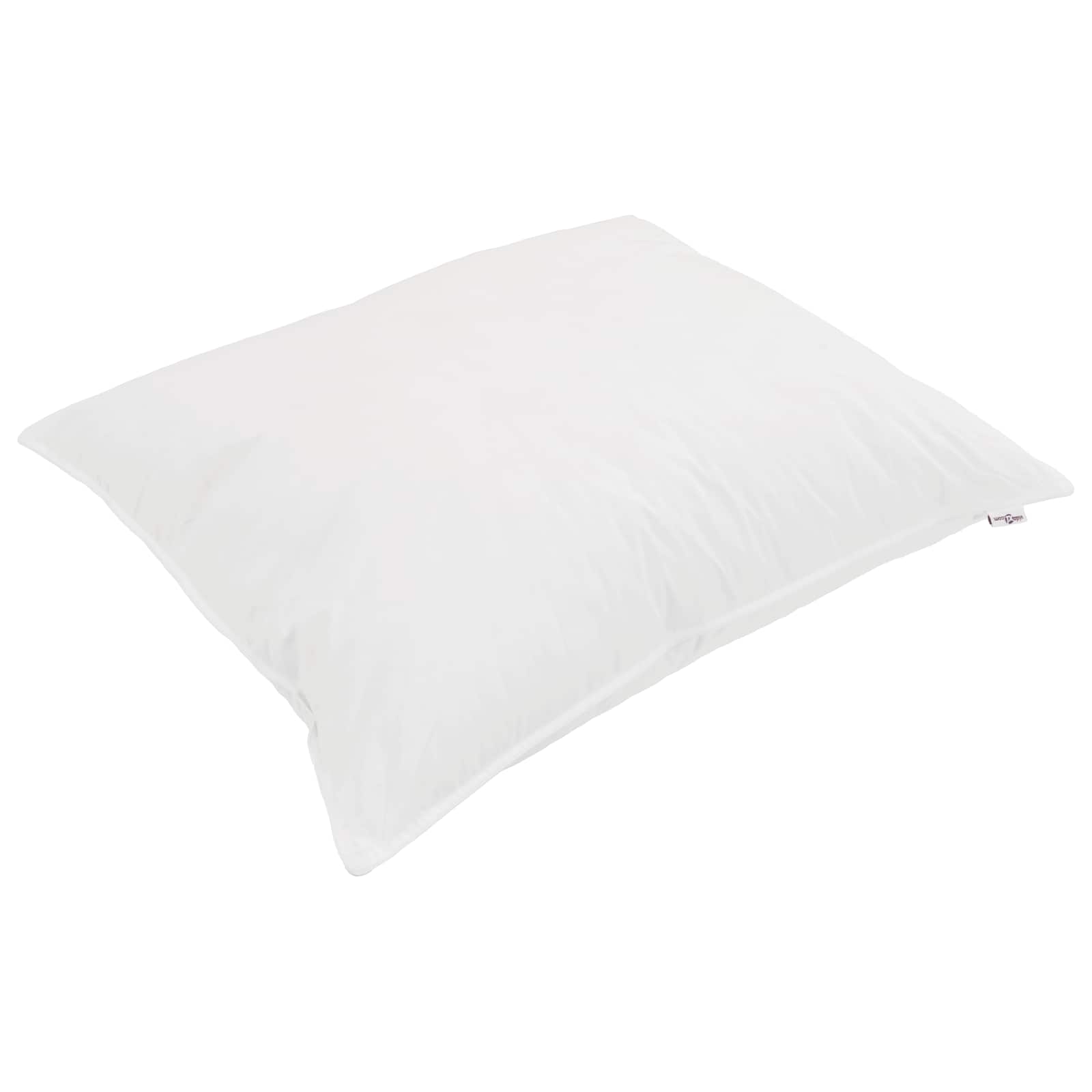 Piumone con Cuscini con cuscino 3 pcs Bianco Microfibra