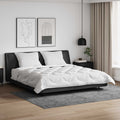 Piumone con cuscino 3 pcs Bianco Microfibra