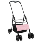 Passeggino pieghevole per animali Rosa 81 x 47 x 99 cm