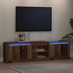 Unità TV 2 pcs Marrone 180 x 34 x 50 cm Legno multistrato