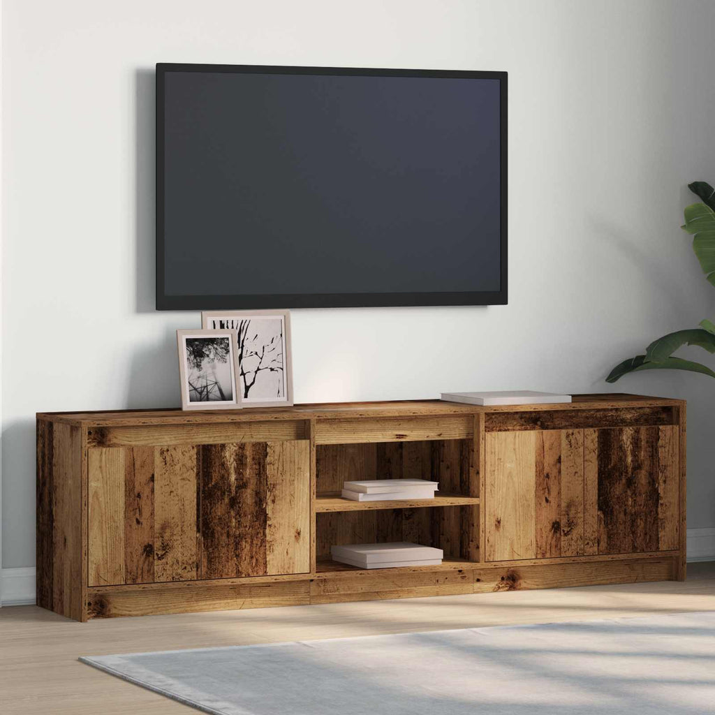 Unità TV 2 pcs Marrone 180 x 34 x 50 cm Legno multistrato
