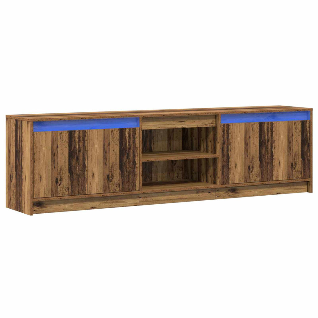 Unità TV 2 pcs Marrone 180 x 34 x 50 cm Legno multistrato