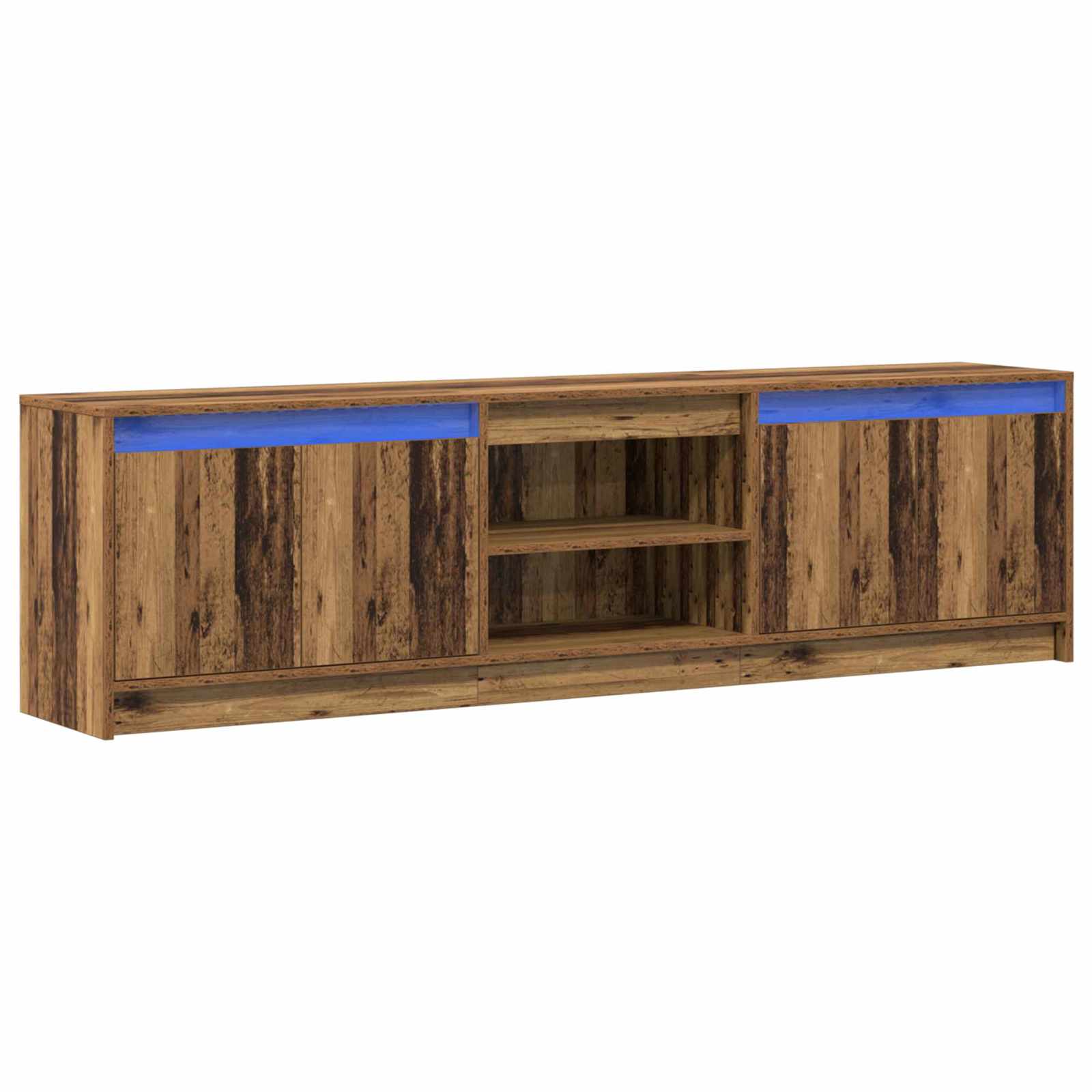 Unità TV 2 pcs Marrone 180 x 34 x 50 cm Legno multistrato