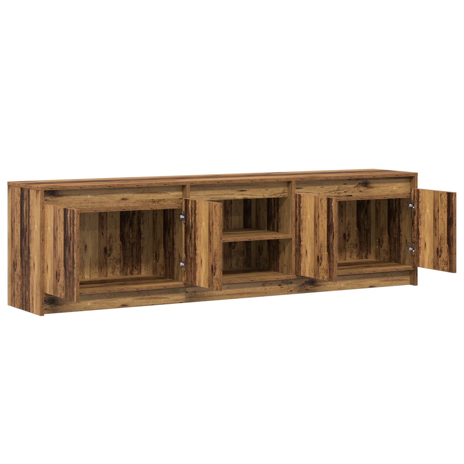 Unità TV 2 pcs Marrone 180 x 34 x 50 cm Legno multistrato