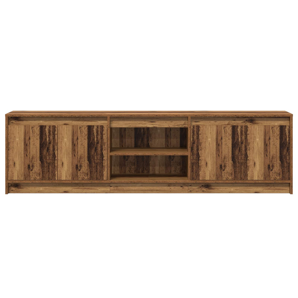 Unità TV 2 pcs Marrone 180 x 34 x 50 cm Legno multistrato