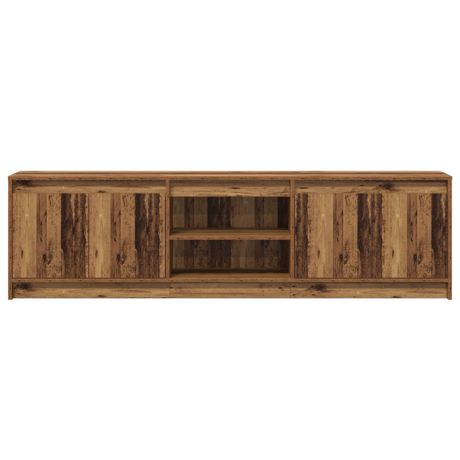 Unità TV 2 pcs Marrone 180 x 34 x 50 cm Legno multistrato