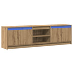 Unità TV 2 pcs Marrone 180 x 34 x 50 cm Legno multistrato