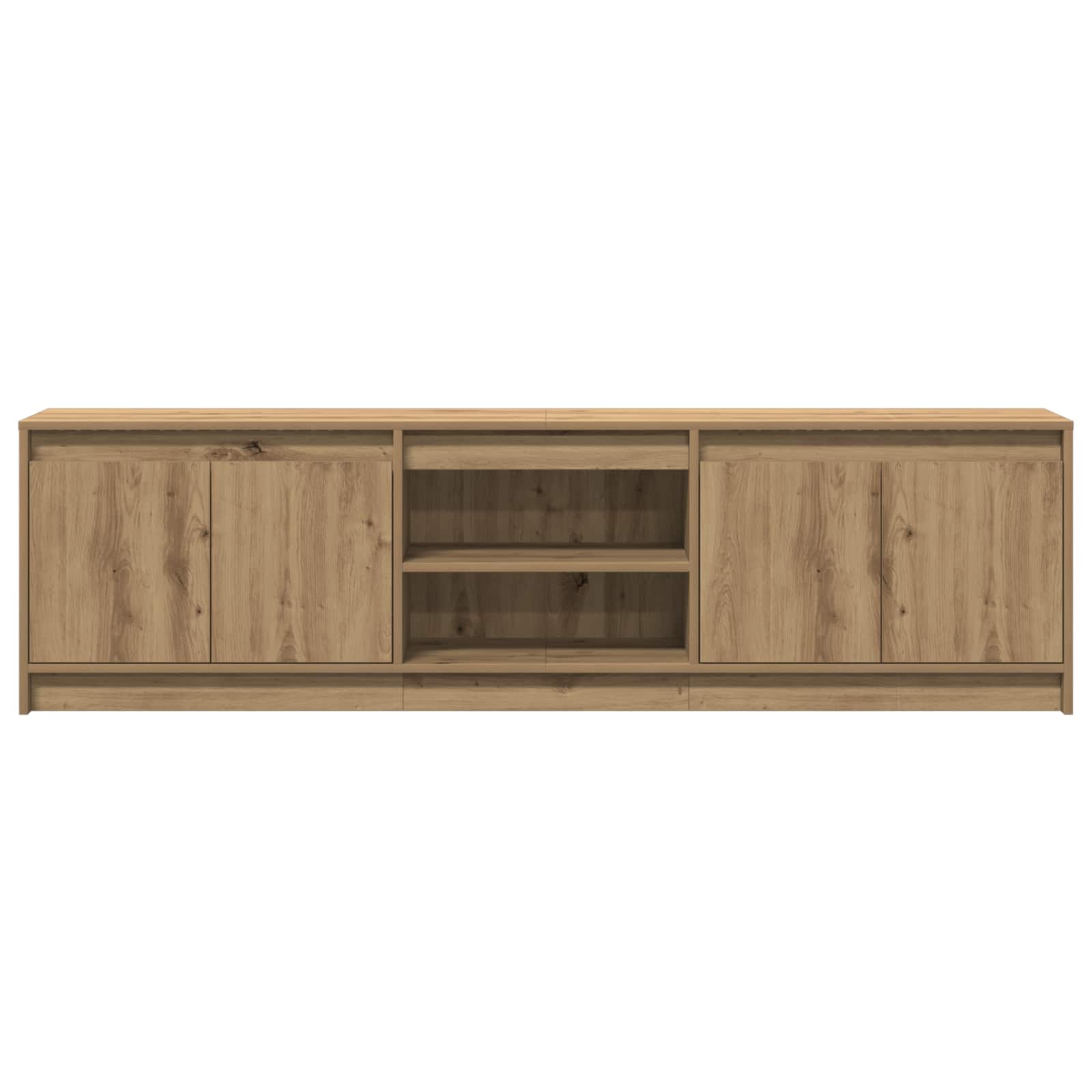 Unità TV 2 pcs Marrone 180 x 34 x 50 cm Legno multistrato