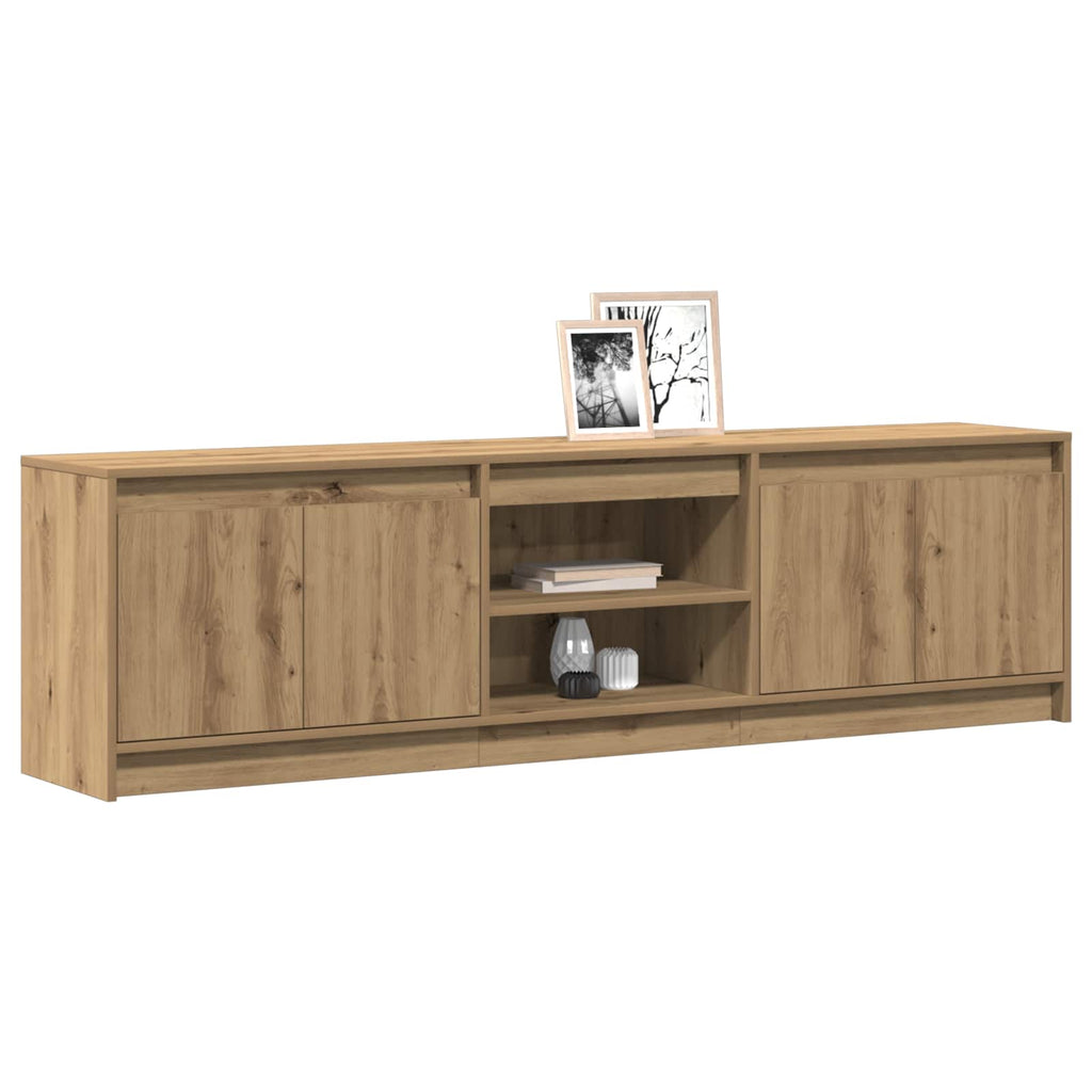 Unità TV 2 pcs Marrone 180 x 34 x 50 cm Legno multistrato