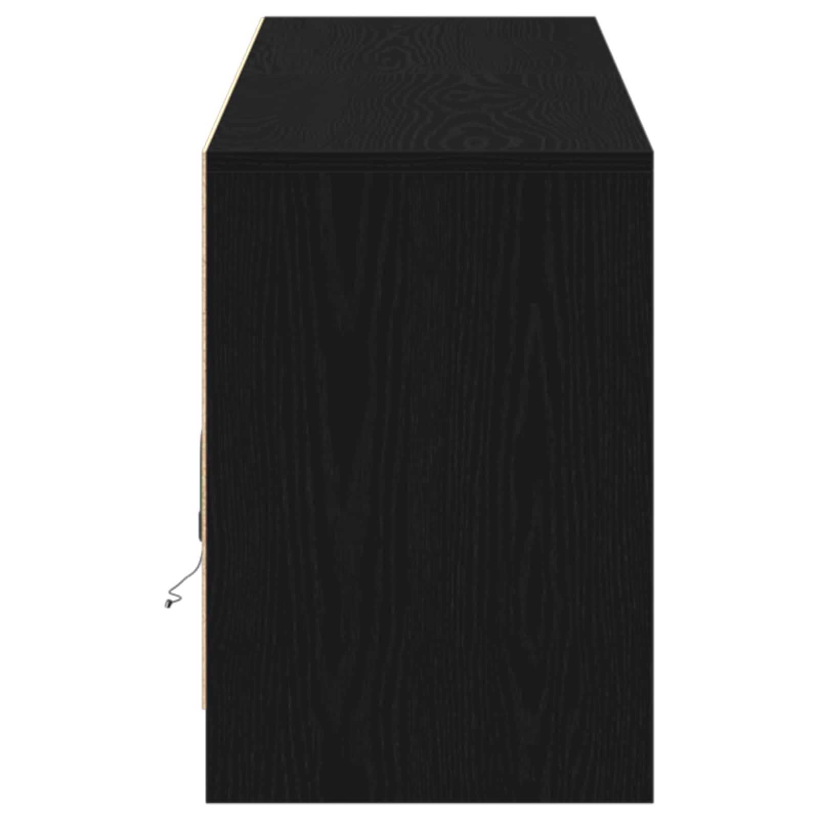 Unità TV 2 pcs Nero 180 x 34 x 50 cm Legno multistrato