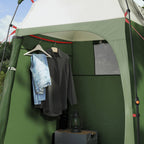 Tenda istantanea per 2 persone con rilascio rapido Verde