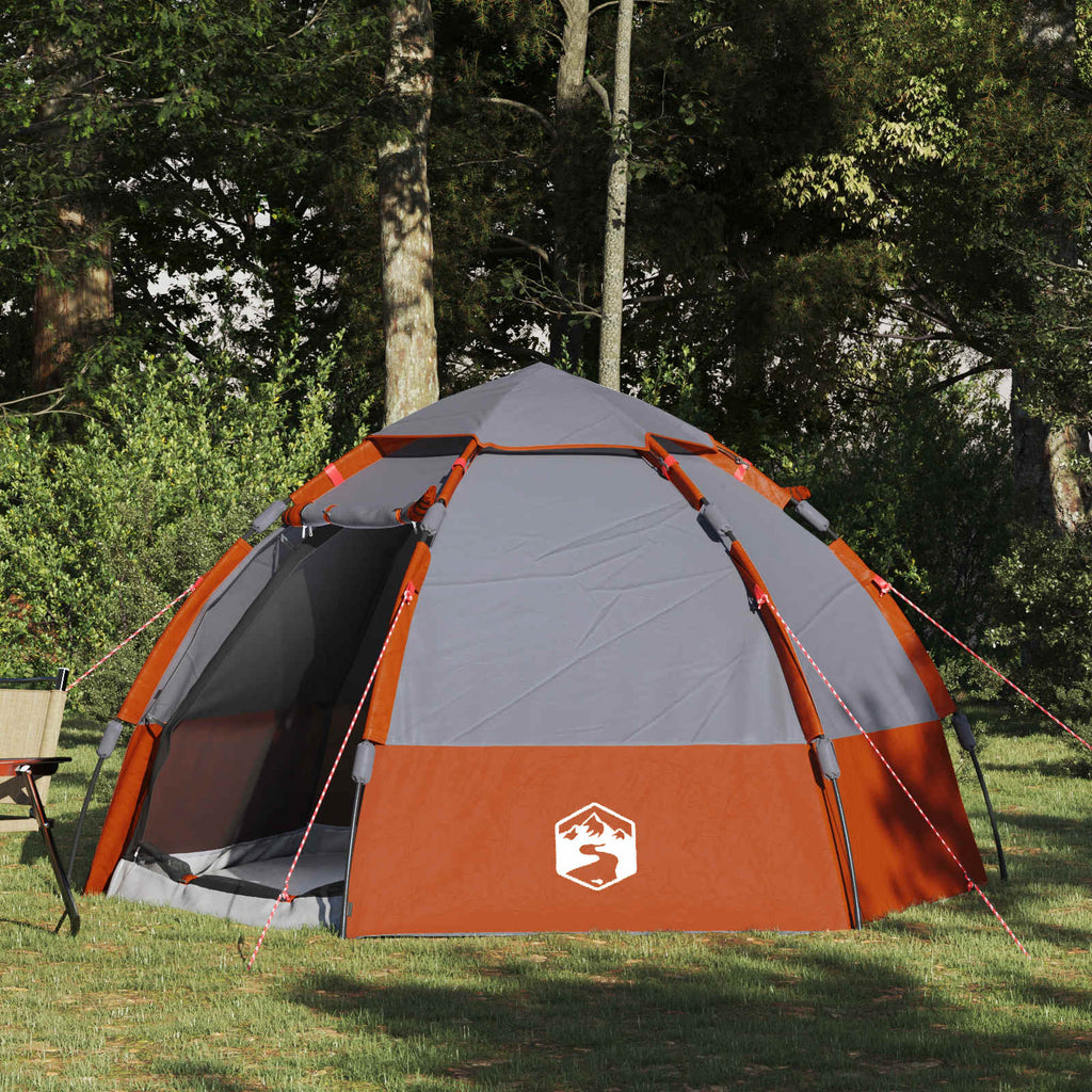 Tenda Istantanea con Telo Impermeabile per 4 Persone con Rilascio Rapido
