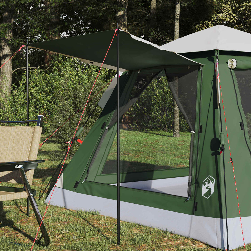 Tenda Istantanea con Catena per la Pioggia per 3 Persone con Rilascio Veloce
