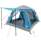 Tenda Istantanea con Catena per la Pioggia per 3 Persone con Rilascio Veloce
