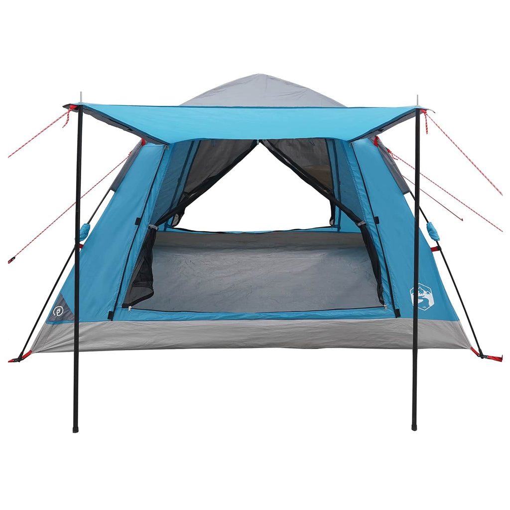 Tenda Istantanea con Catena per la Pioggia per 3 Persone con Rilascio Veloce