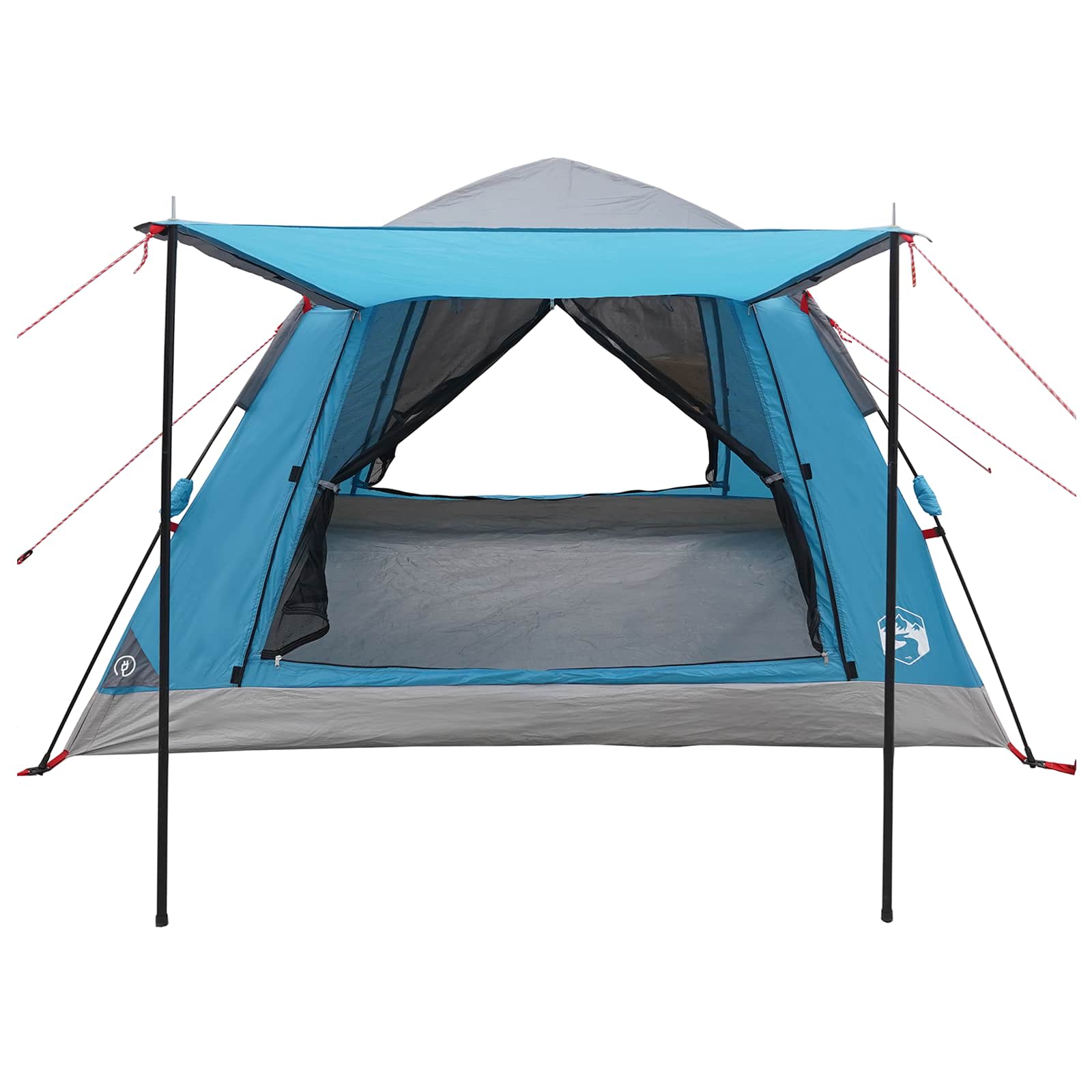 Tenda Istantanea con Catena per la Pioggia per 3 Persone con Rilascio Veloce