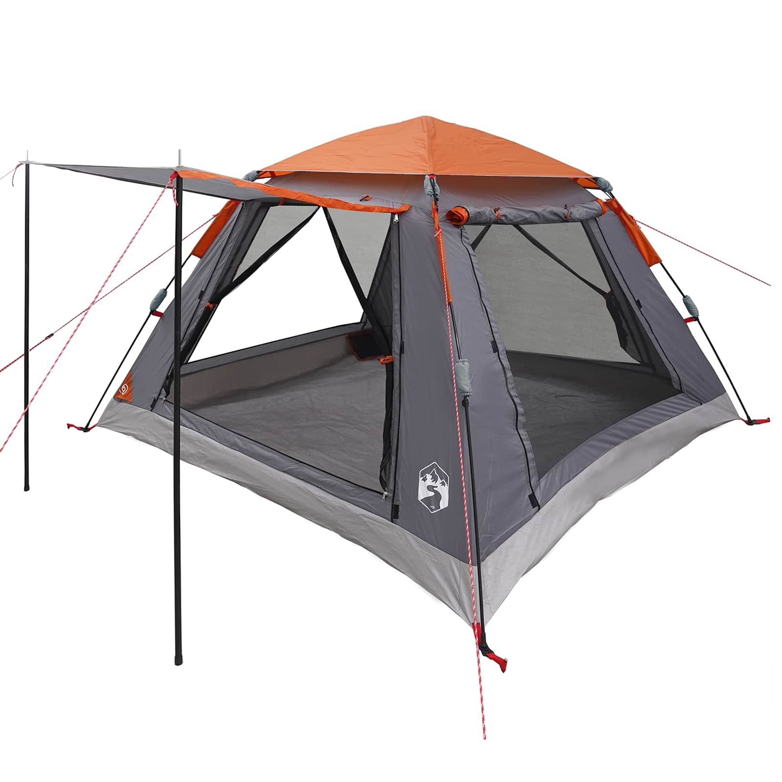 Tenda Istantanea con Catena per la Pioggia per 3 Persone con Rilascio Veloce