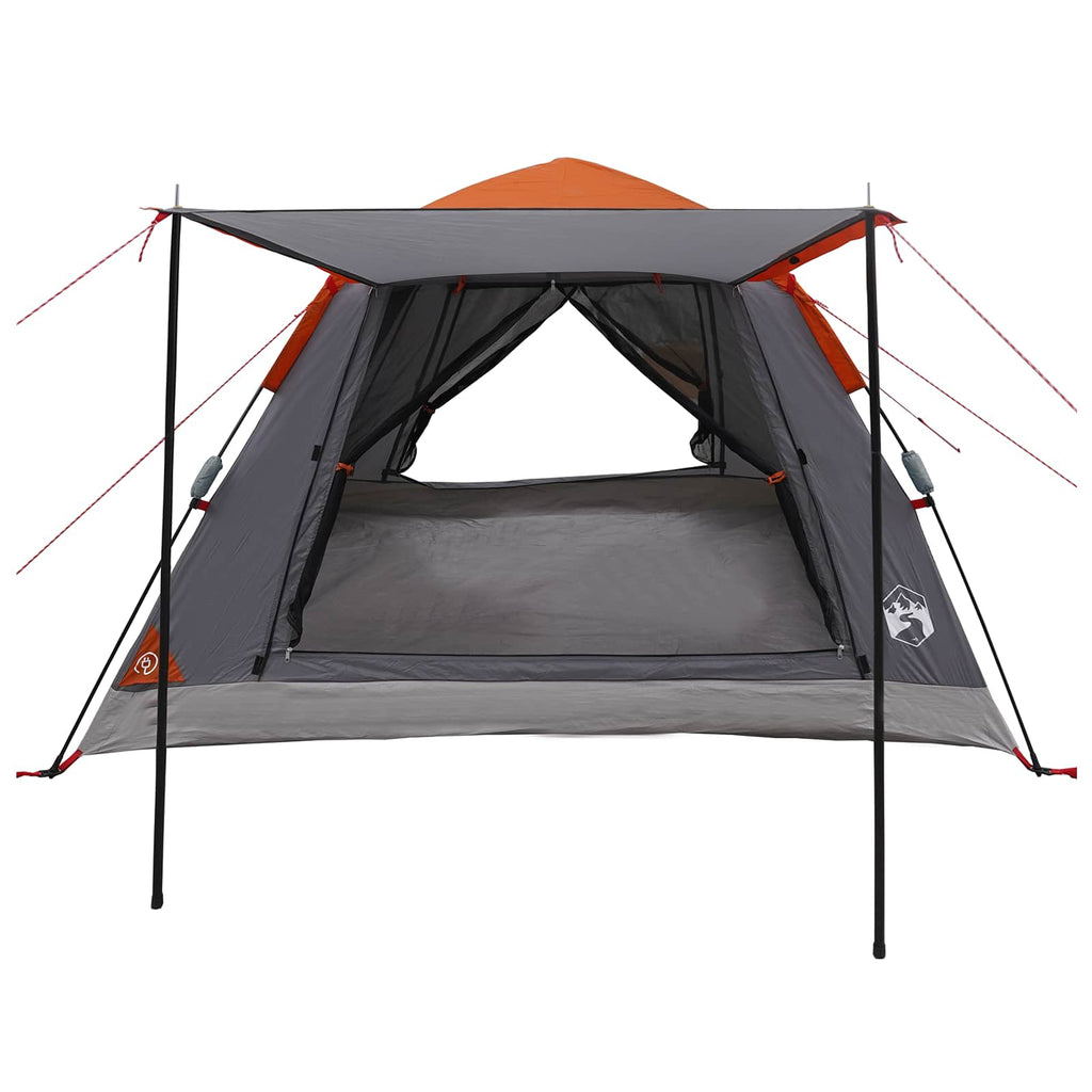 Tenda Istantanea con Catena per la Pioggia per 3 Persone con Rilascio Veloce