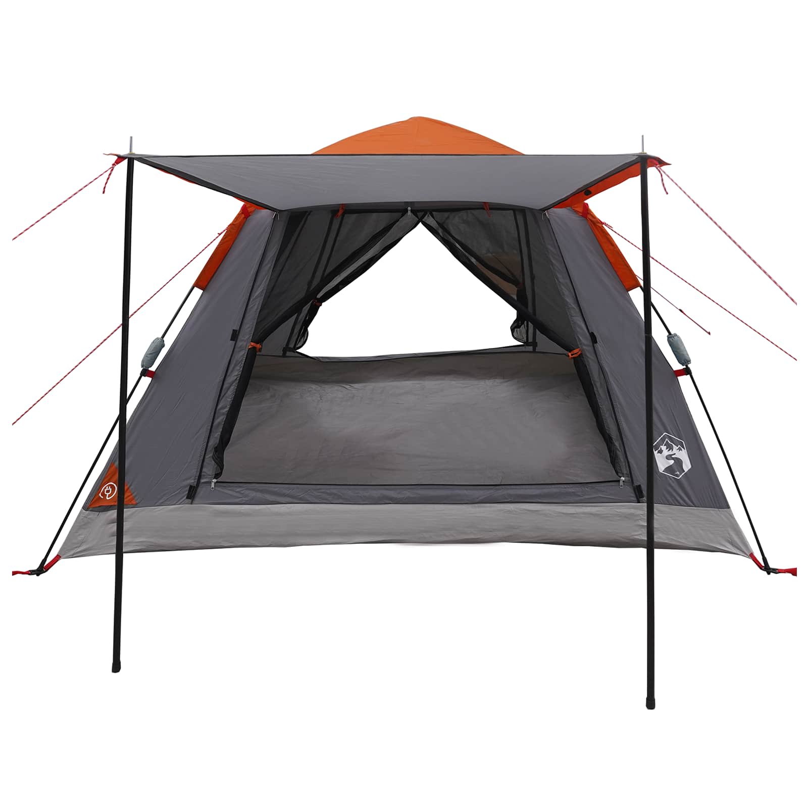 Tenda Istantanea con Catena per la Pioggia per 3 Persone con Rilascio Veloce
