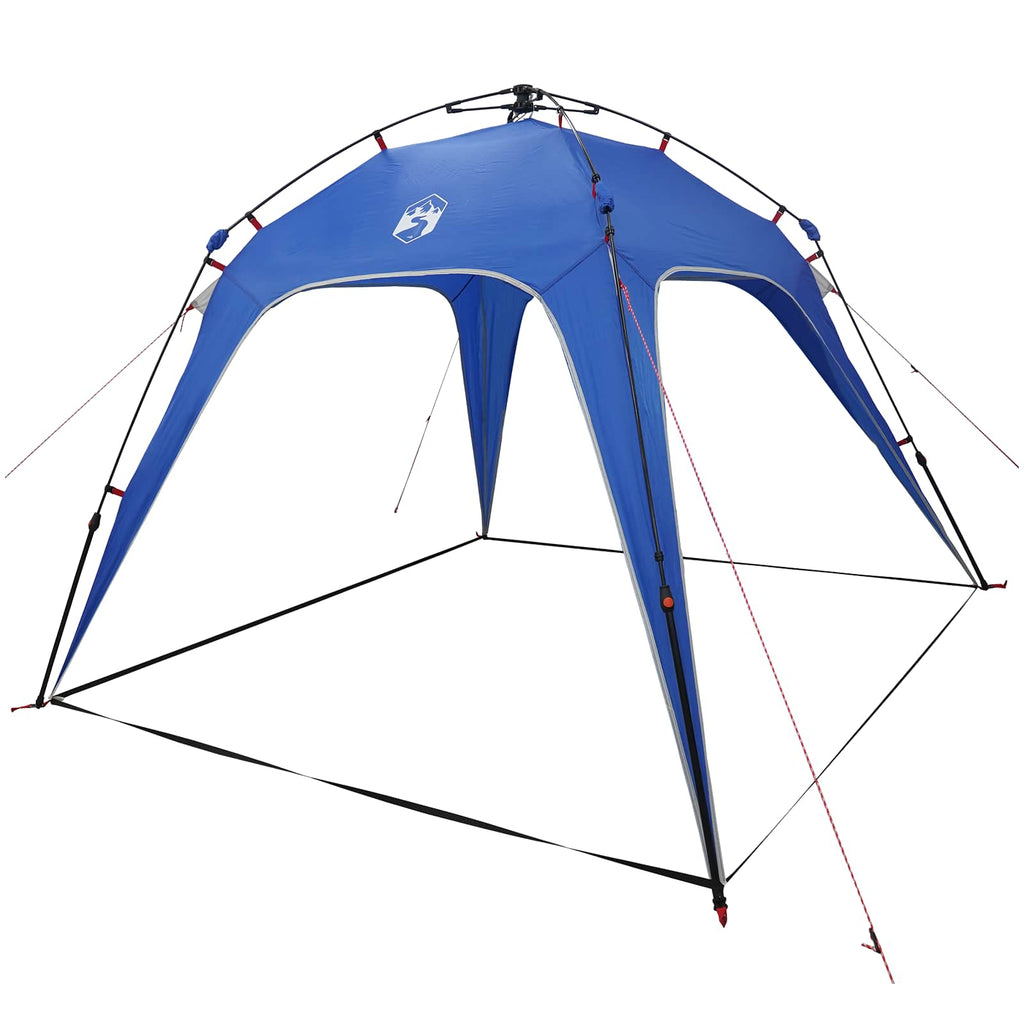 Tenda istantanea per 4 persone con rilascio rapido Blu Azzurro