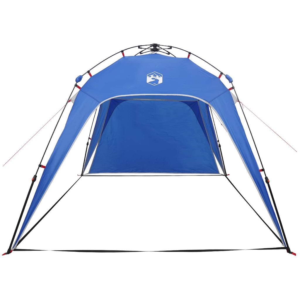 Tenda istantanea per 4 persone con rilascio rapido Blu Azzurro