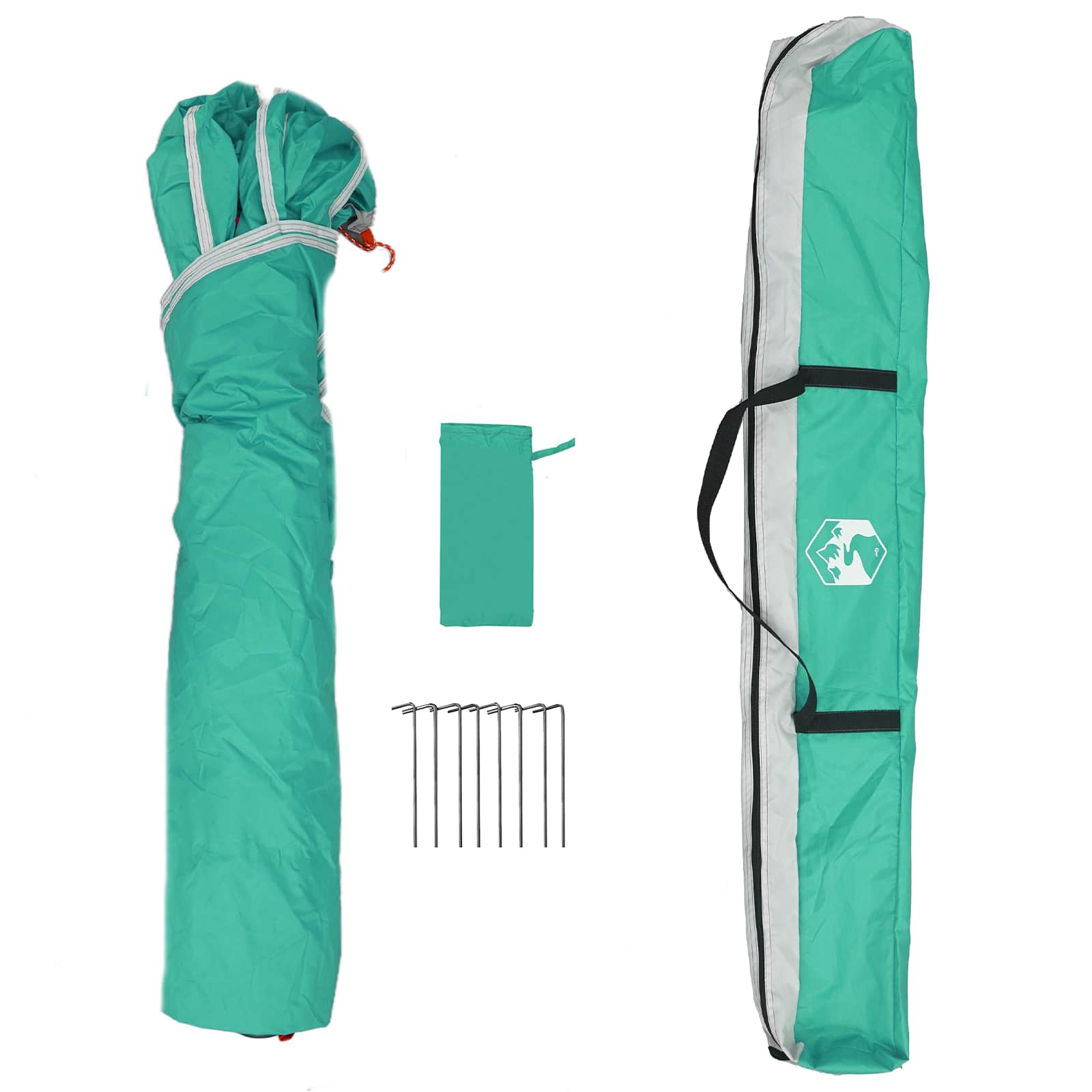 Tenda istantanea per 4 persone con rilascio rapido Verde Mare