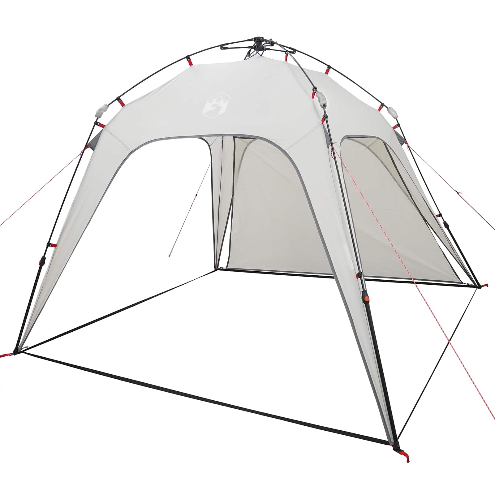 Tenda istantanea per 4 persone con rilascio rapido Grigio