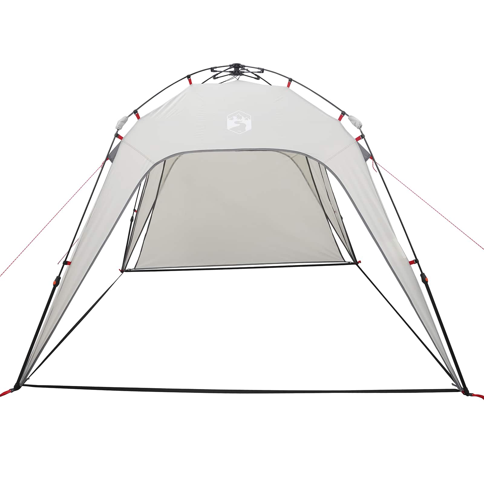 Tenda istantanea per 4 persone con rilascio rapido Grigio