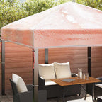 Sostituzione Copertura Gazebo Trasparente 300 x 300 x 26 cm PVC