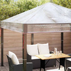 Sostituzione Copertura Gazebo Trasparente 300 x 300 x 26 cm PVC