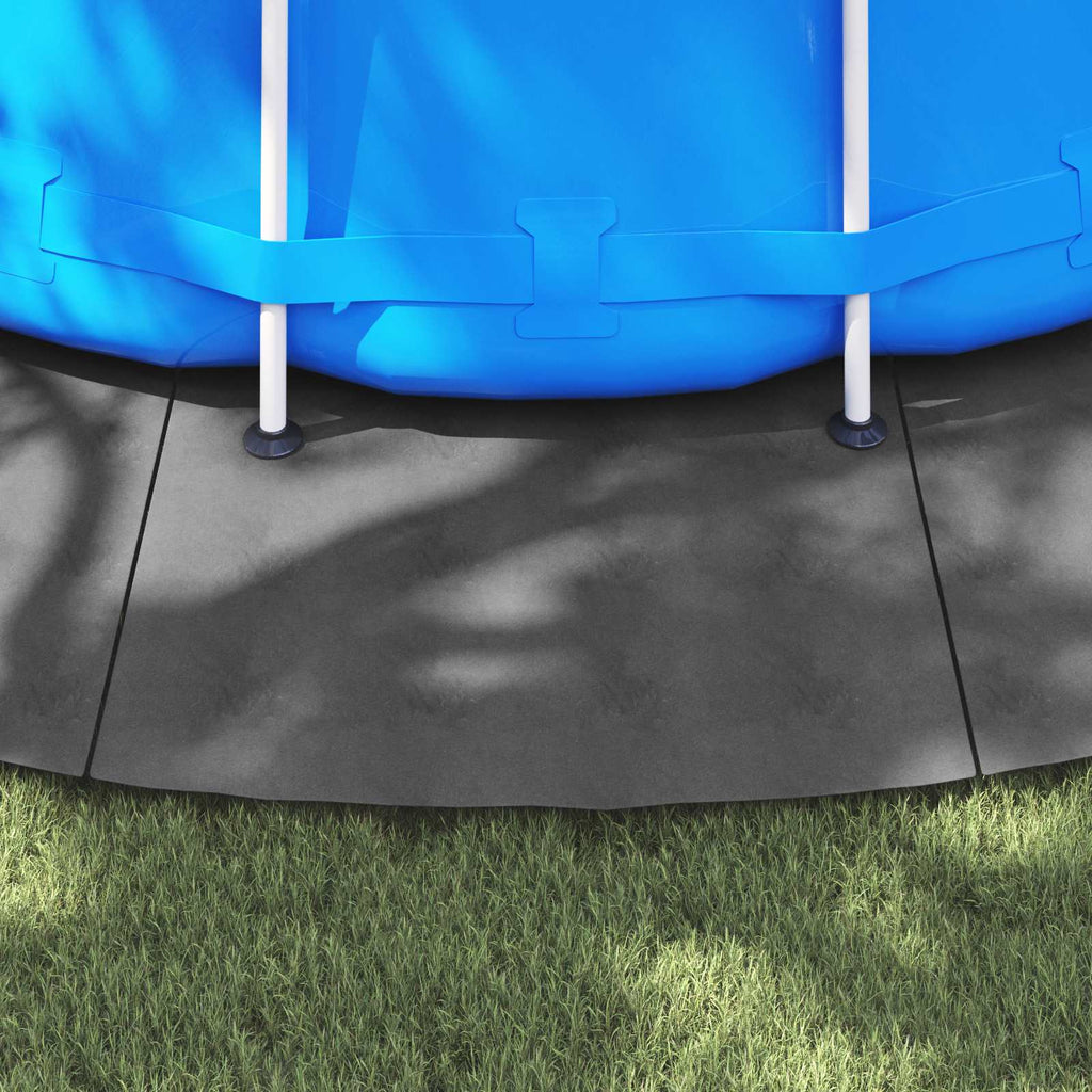 Telo per Fondo Piscina Grigio chiaro Ø 610 cm