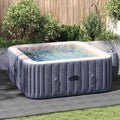 Telo per Fondo Piscina Grigio chiaro 274 x 274 x 0,1 cm