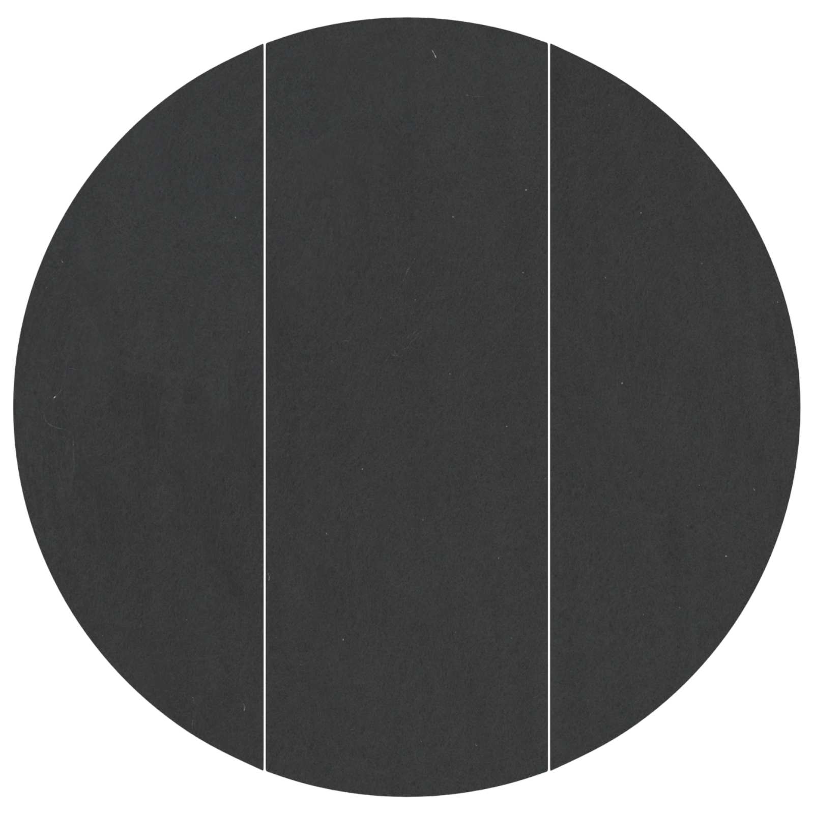 Telo per Fondo Piscina Nero Ø 306 cm Tessuto Non Tessuto