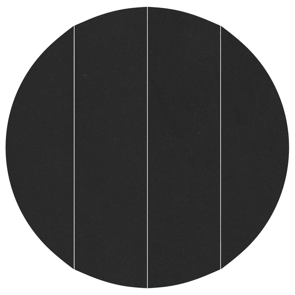 Telo per Fondo Piscina Nero Ø 428 cm Tessuto Non Tessuto