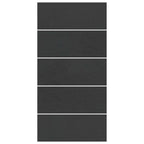 Telo per Fondo Piscina Regolabile Nero 550 x 280 x 0,1 cm