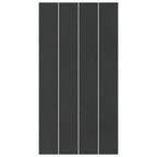 Telo per Fondo Piscina Regolabile Nero 820 x 420 x 0,1 cm