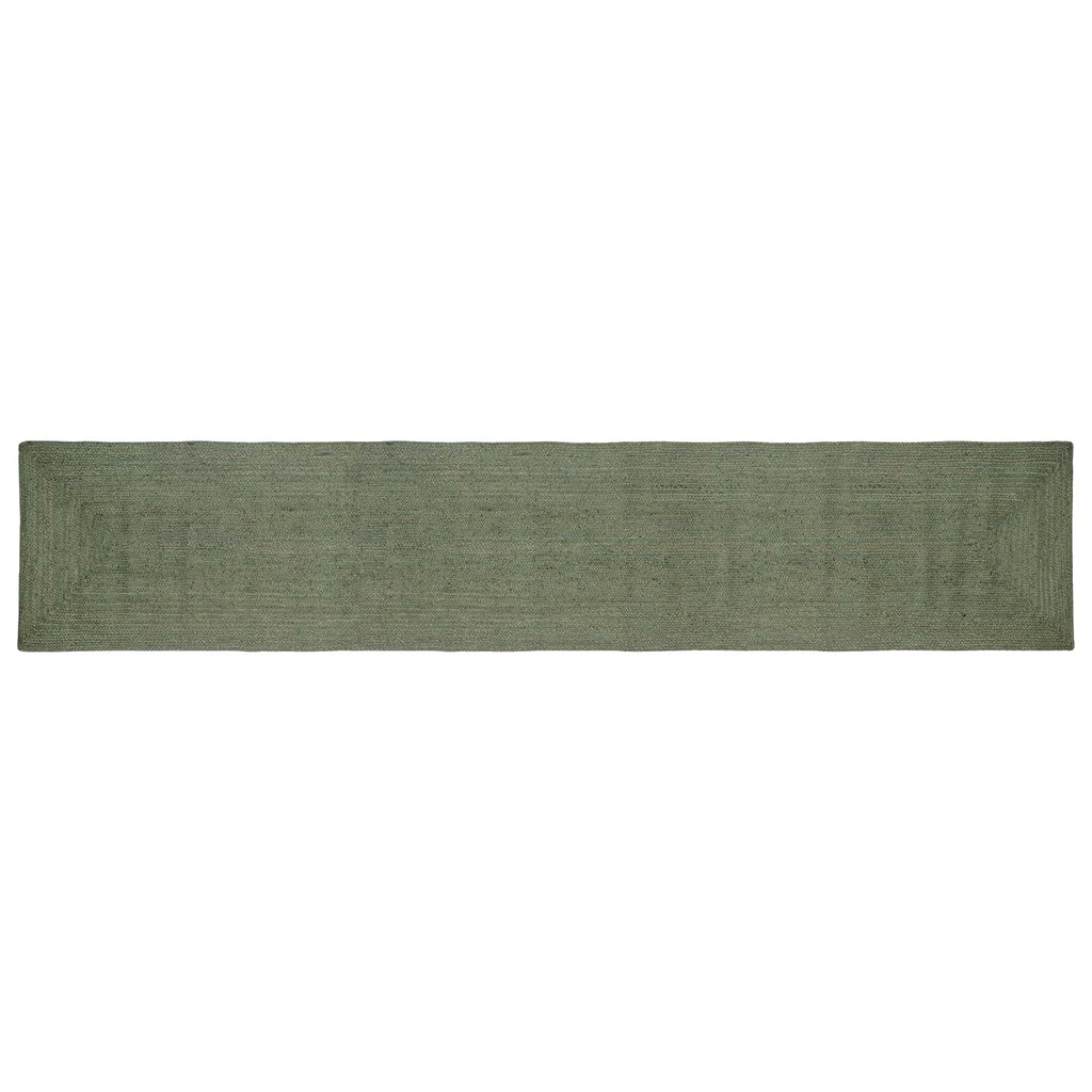 Tappeti per area Rettangolare Verde Oliva 60 x 400 cm Juta