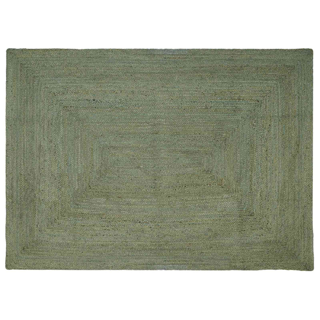 Tappeti per area Rettangolare Verde Oliva 200 x 290 cm Juta