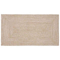 Tappeti per area Naturale e Bianco 60 x 110 cm Juta