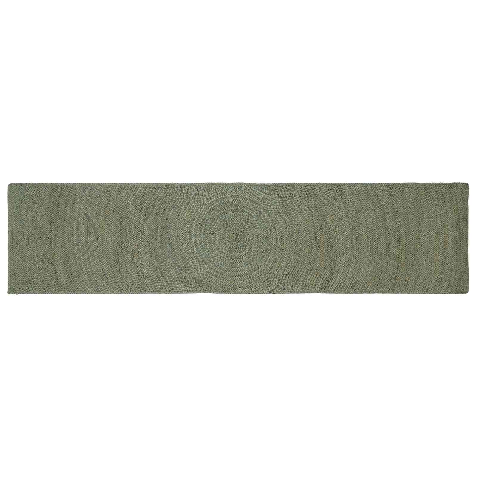 Tappeti per area Verde Oliva 60 x 250 cm Juta