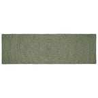 Tappeti per area Verde Oliva 80 x 300 cm Juta