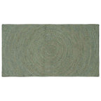 Tappeti per area Verde Oliva 100 x 200 cm Juta