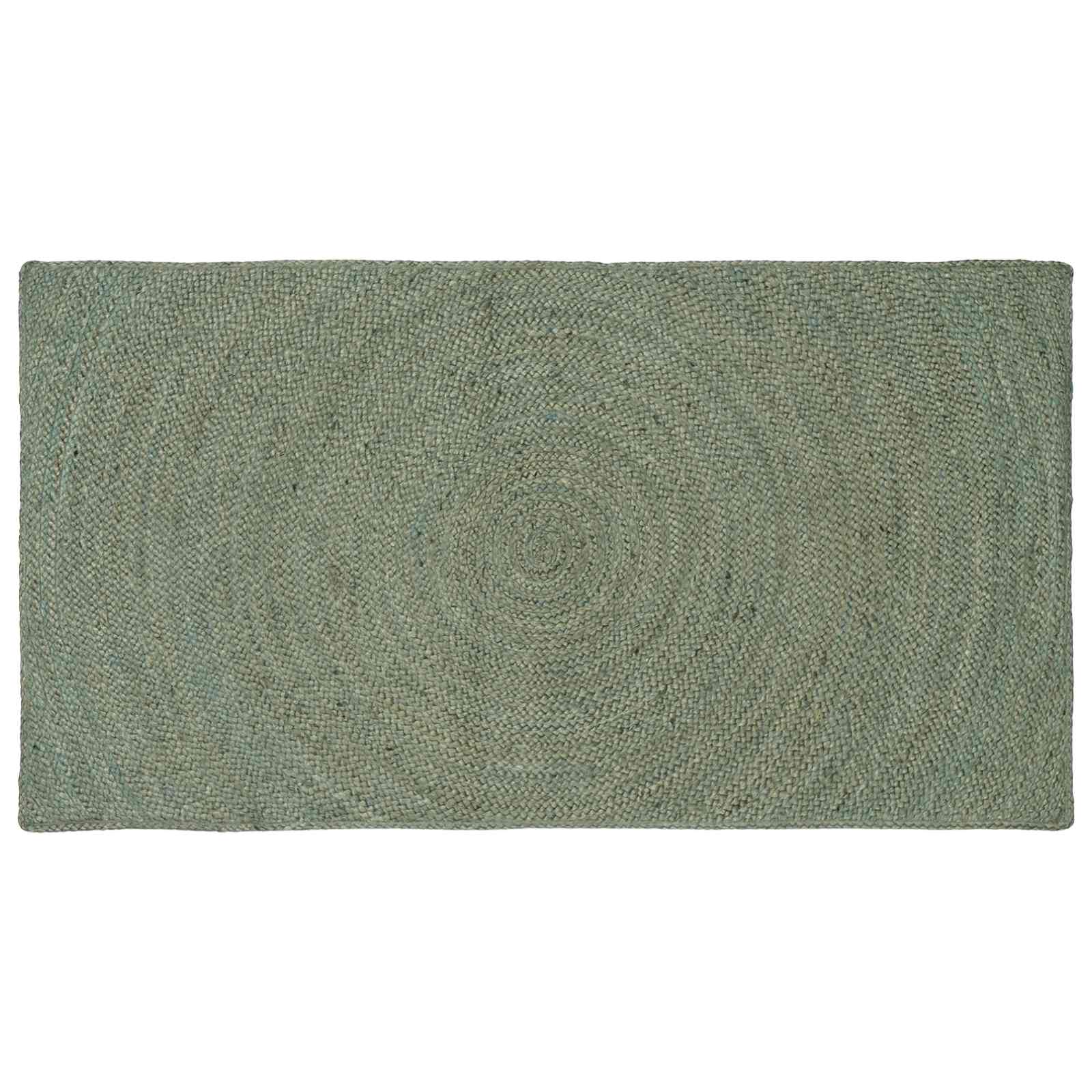 Tappeti per area Verde Oliva 100 x 200 cm Juta