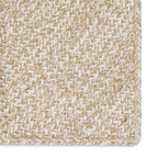 Tappeti per area Naturale e Bianco 240 x 240 cm Juta